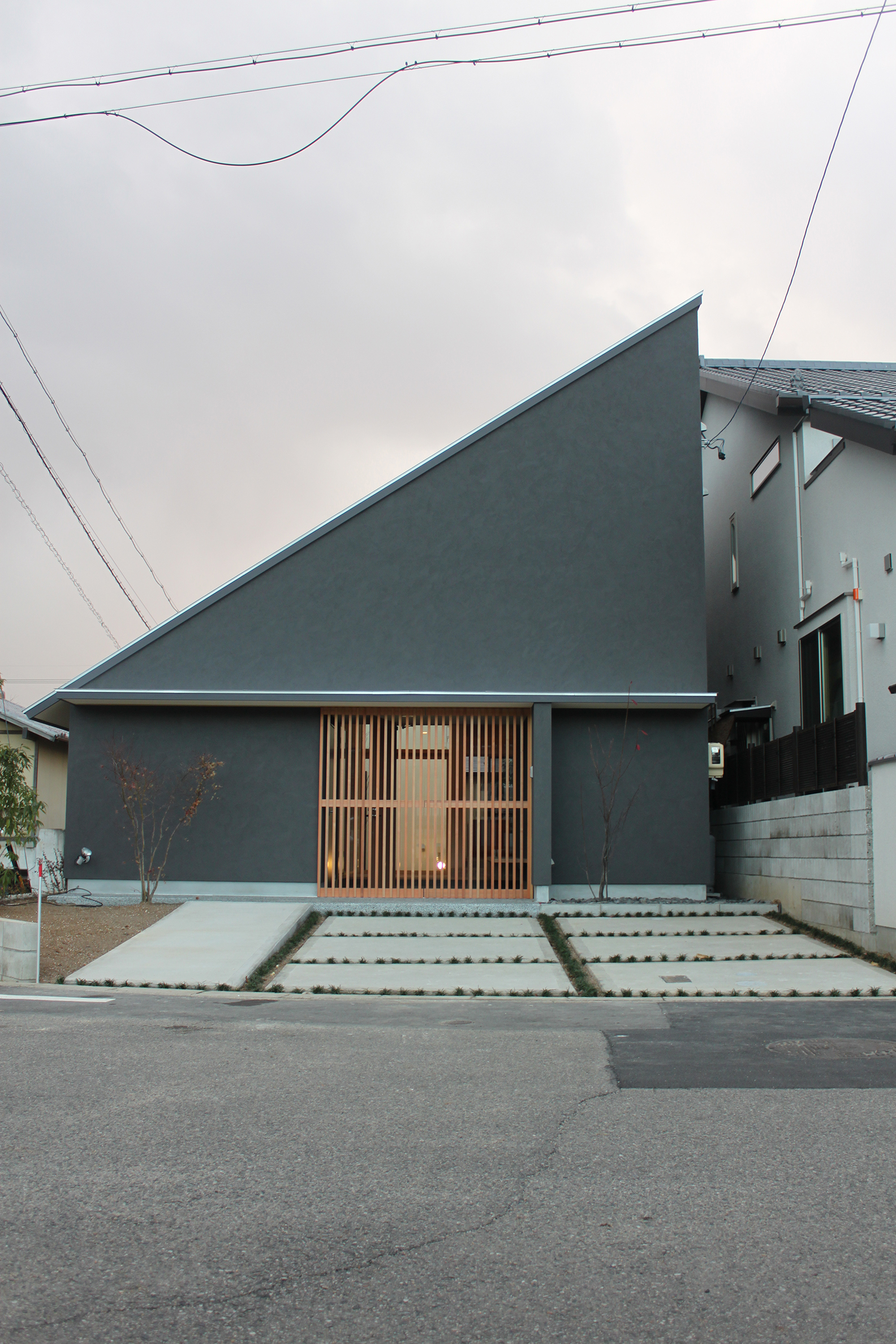 杉材の格子戸・建具